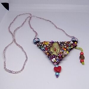 Colorful Handmade Artisan Necklace